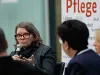 wir pflegen-Vorständin Edeltraut Hütte-Schmitz im Atrium